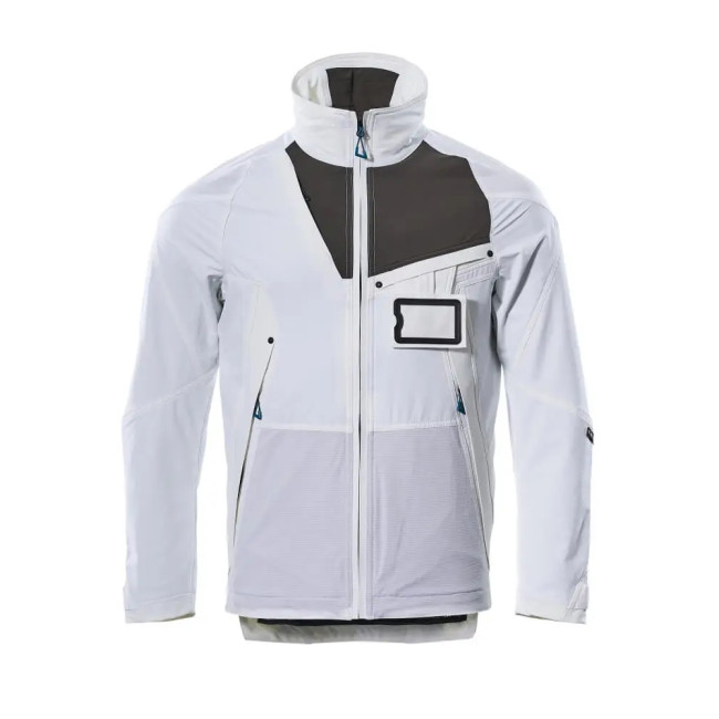 Werkjack Ultimate Stretch Wit/Donkerantraciet - Mascot