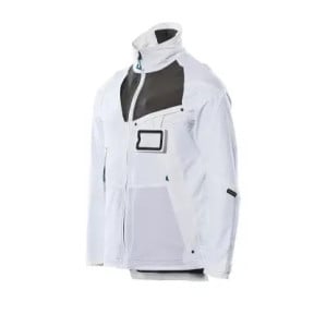 Veste de travail Ultimate Stretch Blanc/Anthracite foncé - Mascot