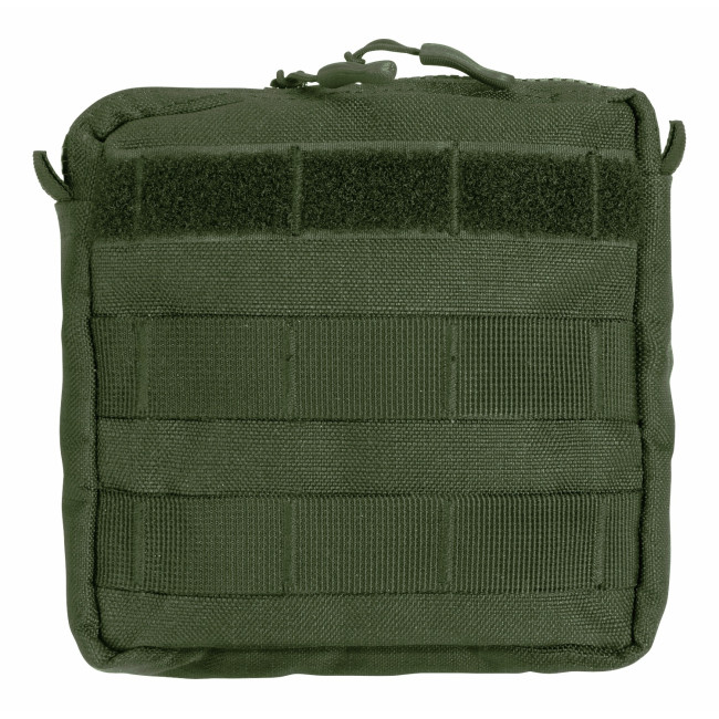 Zachte Molle tas 15 x 15 cm Olijfgroen - City Guard