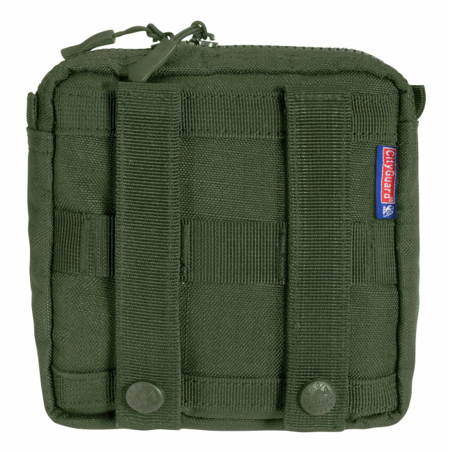 Pochette Molle 15 x 15 cm Vert olive - City Guard