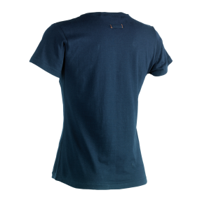 T-shirt korte mouwen dames Epona Marineblauw - Herock