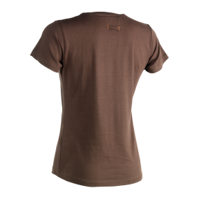 Tee-shirt manches courtes Epona femme Brun - Herock