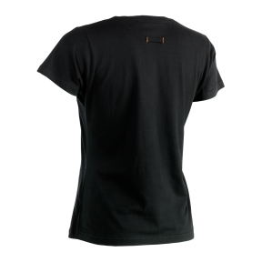 Tee-shirt manches courtes Epona femme Noir - Herock