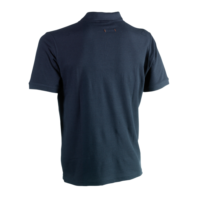 Kurzarm-Arbeitspolo Leo Marineblau - Herock