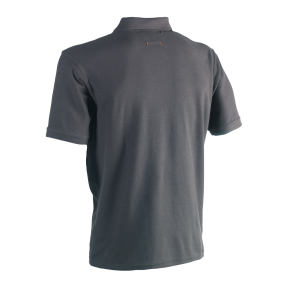 Polo de travail manches courtes Leo Gris - Herock