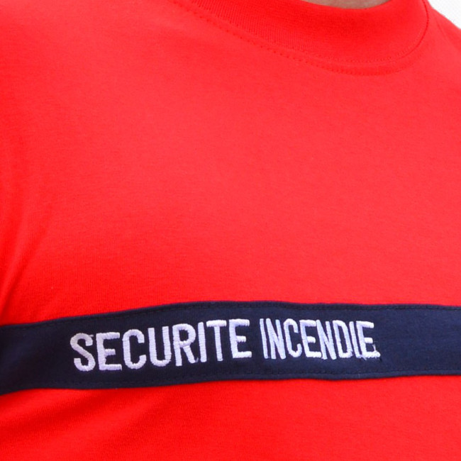 Tee Shirt Sécurité Incendie - CityGuard