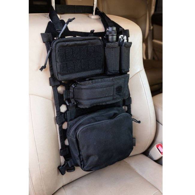 Panneau Hexgrid velcro pour siège auto Noir - 5.11 Tactical