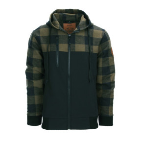 Veste Lumbershell Noir/Olive - Van Os
