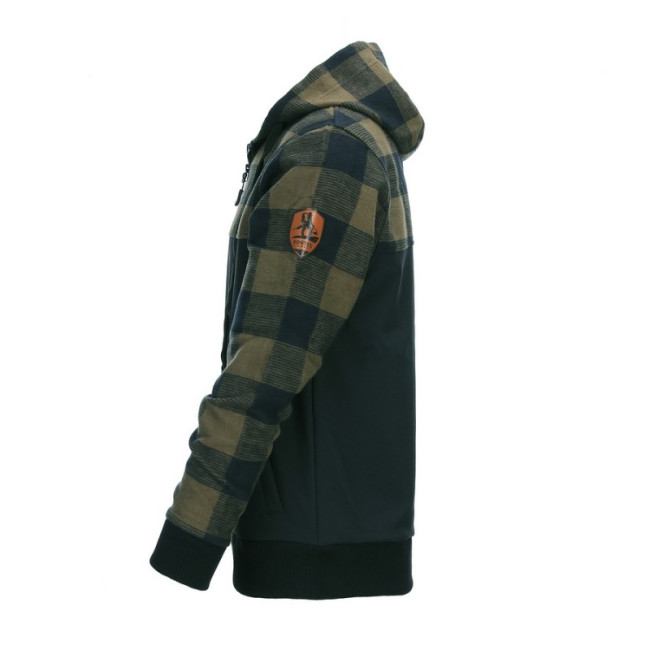 Veste Lumbershell Noir/Olive - Van Os