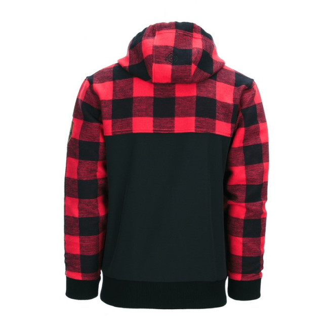Lumbershell Jacke Schwarz/Rot - Van Os