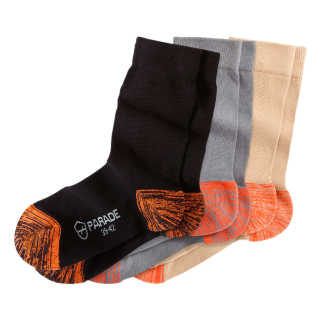 Lot de 3 chaussettes Madrid Sable - Parade