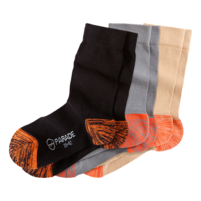 3er-Pack Madrid Sandfarben Socken - Parade