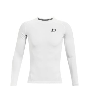 T-shirt manches longues compression Blanc - Under Armour