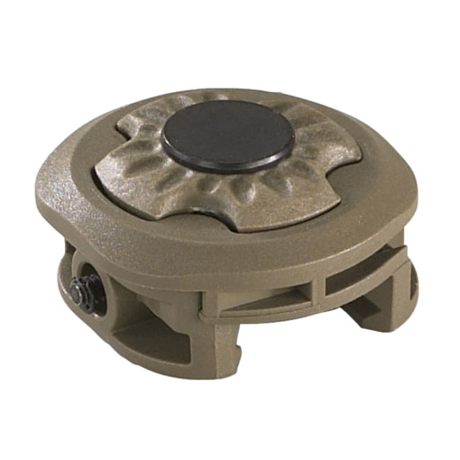 Clip de casque pour Sidewinder avec rail Picatinny Coyote - Streamlight