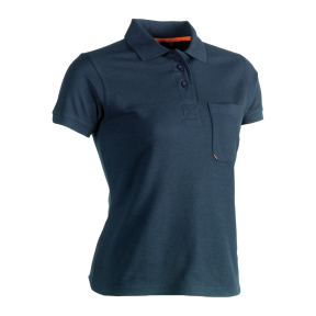 Polo manches courtes Freya femmes Bleu Marine - Herock