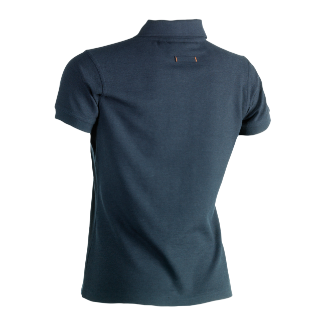 Kurzarm-Poloshirt Freya Damen Marine - Herock