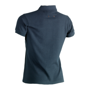 Kurzarm-Poloshirt Freya für Frauen Marineblau - Herock