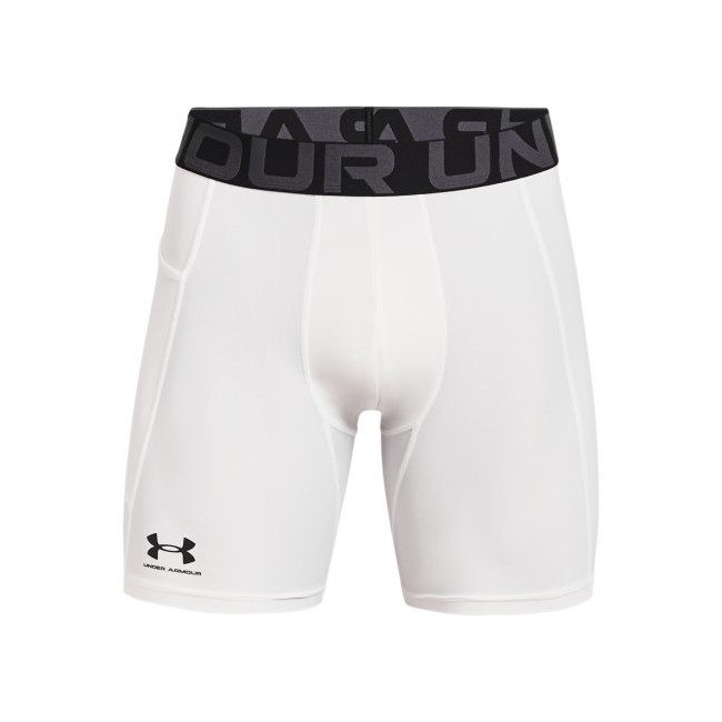 Short de compression Heatgear Blanc - Under Armour