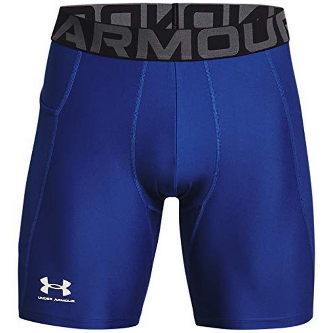 Short de compression Heatgear Bleu - Under Armour