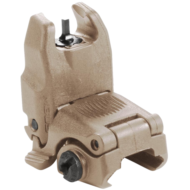 Przyrząd celowniczy przedni MBUS Magpul Back-Up Sight ziemisty FDE - Magpul