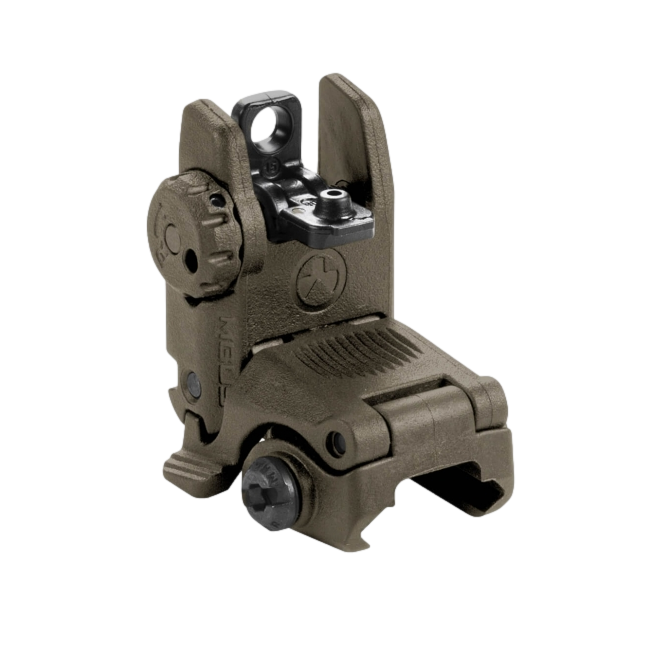 MBUS - Magpul Back-Up Sight - Hinten OLIVGRÜN - MAGPUL