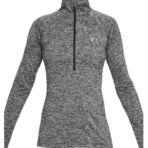 Tech con mezza zip per donna - Twist - Nero - Under Armour