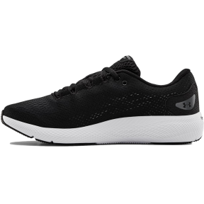Chaussures de course UA femme Charged Pursuit 2 noir et blanc - Under Armour