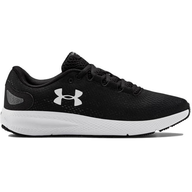 UA dames hardloopschoenen Charged Pursuit 2 zwart en wit - Under Armour