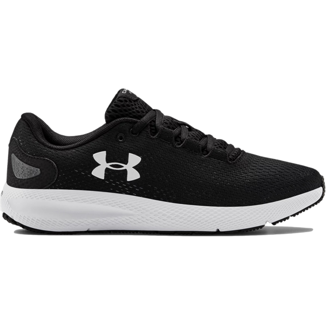UA Damen-Laufschuhe Charged Pursuit 2 schwarz und weiß - Under Armour