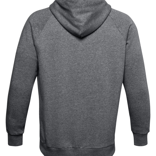 UA Rival Fleece Kapuzenpullover in grau meliert - Under Armour