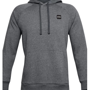 Sweat à capuche UA Rival Fleece gris chiné - Under Armour