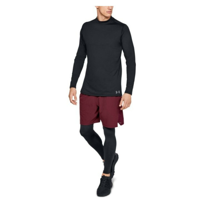 Baselayer ColdGear col cheminé Noir Homme - Under Armour