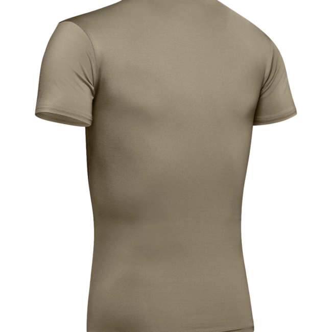 T-Shirt UA TAC HG COMP T HERREN TAN - Under Armour