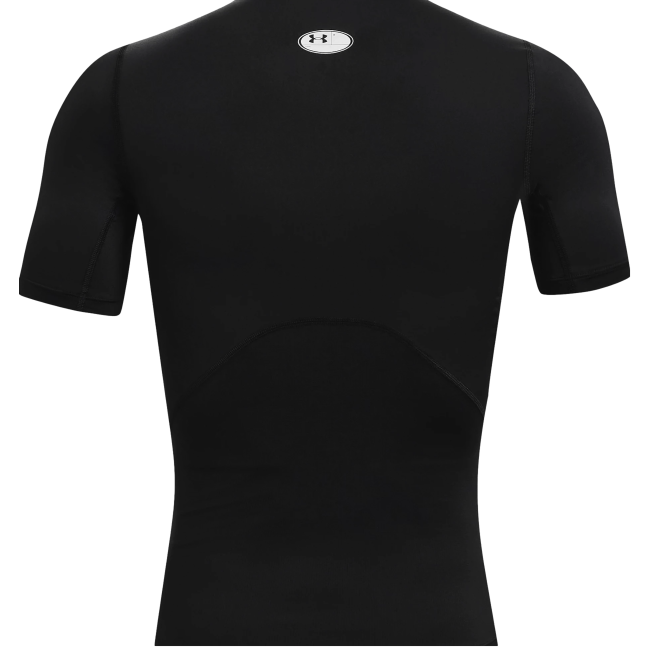 Kompresyjna koszulka z krótkimi rękawami Czarna - Under Armour