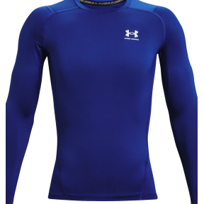 Langarm-Kompressions-T-Shirt blau - Under Armour