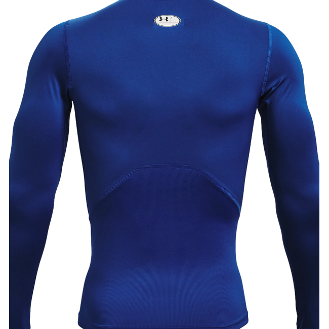 T-shirt manches longues compression bleu - Under Armour