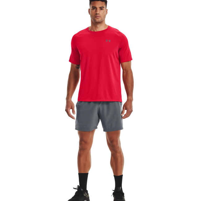 Haut à manches courtes ua Tech rouge - Under Armour