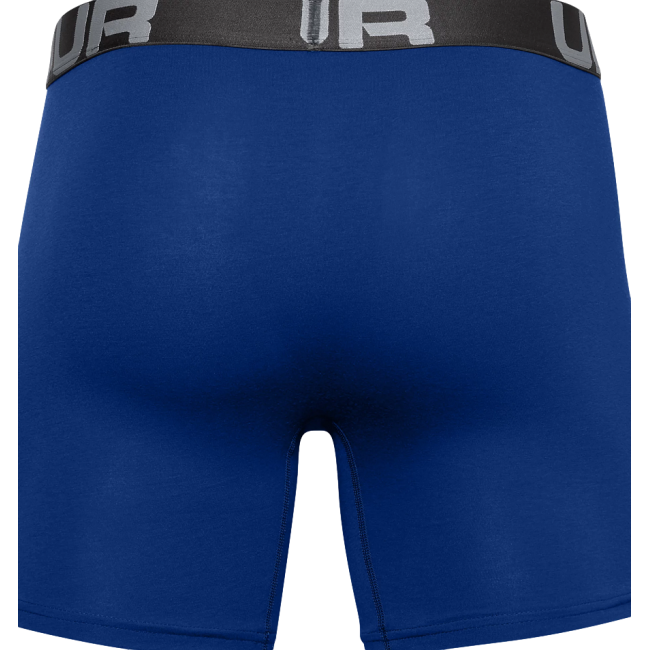 Under Armour 3er-Pack Baumwoll-Boxershorts blau