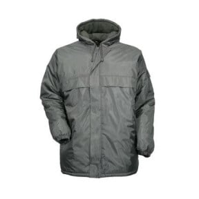 Coupe-Vent fourré imperméable vert armée