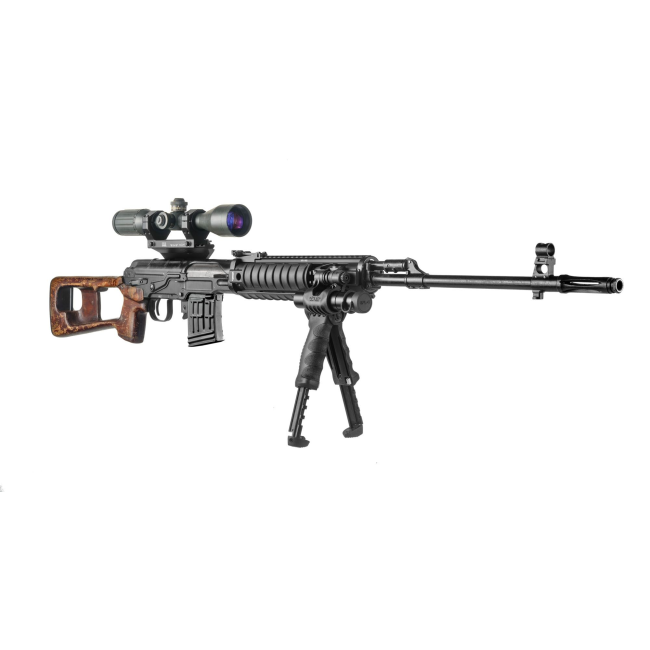 CHWYT SVD 4 SZYNY PICATINNY ALUMINIUM DO DRAGUNOV SNIPER RIFLE - CZARNY - FAB DEFENSE