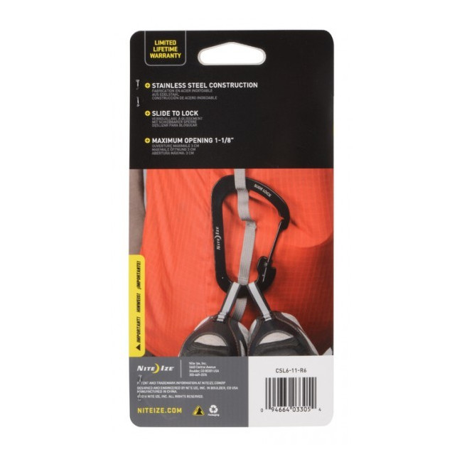 S-Binner Karabiner Größe 6 - Nite Ize