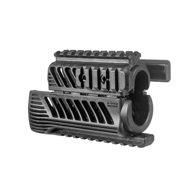 GARDE MAIN POUR AK 74 AVEC 4 RAILS PICATINNY - NOIR - FAB DEFENSE