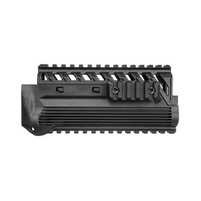 GARDE MAIN NOIR AVEC 4 RAILS PICATINNY POUR GALIL - FAB DEFENSE