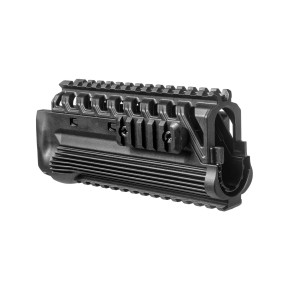 GARDE MAIN NOIR AVEC 4 RAILS PICATINNY POUR GALIL - FAB DEFENSE