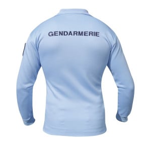 Polo bleu Gendarmerie Homme
