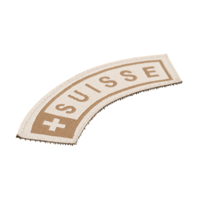 Suisse Small Tab Patch Desert - Clawgear