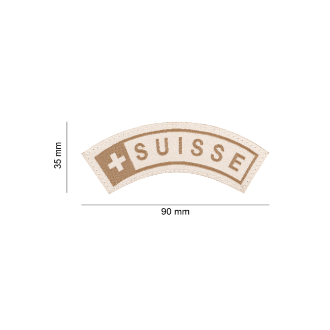 Zwitserland Small Tab Patch Desert - Clawgear