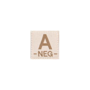 A Neg Blutgruppen Patch Desert - Clawgear