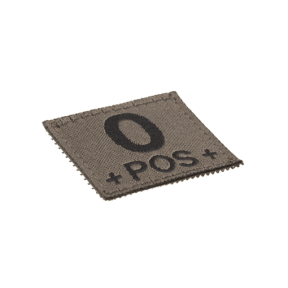 0 Pos Blutgruppen Patch - Clawgear