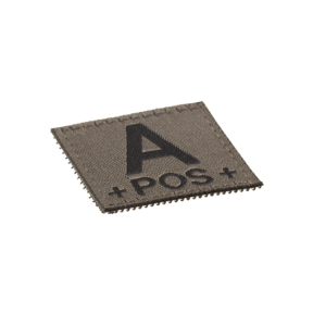 A Pos Bloedgroep Patch- Clawgear